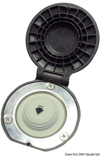 Pulsantiera Lewmar per salpa ancore - 02.343.02